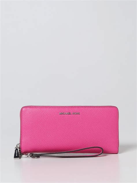 michael kors fuchsia wallet|michael kors fuschia purse.